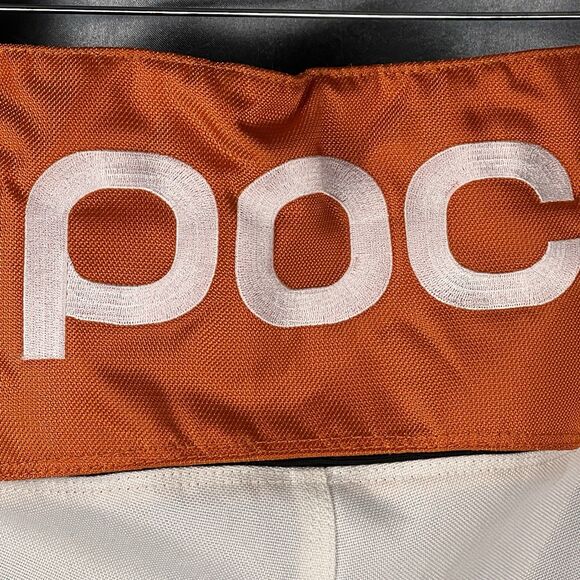 POC MTB Cycle DH Shorts Bundle Men's 34 Off Road Downhill Bike Ripstop Black Org - Picture 12 of 17